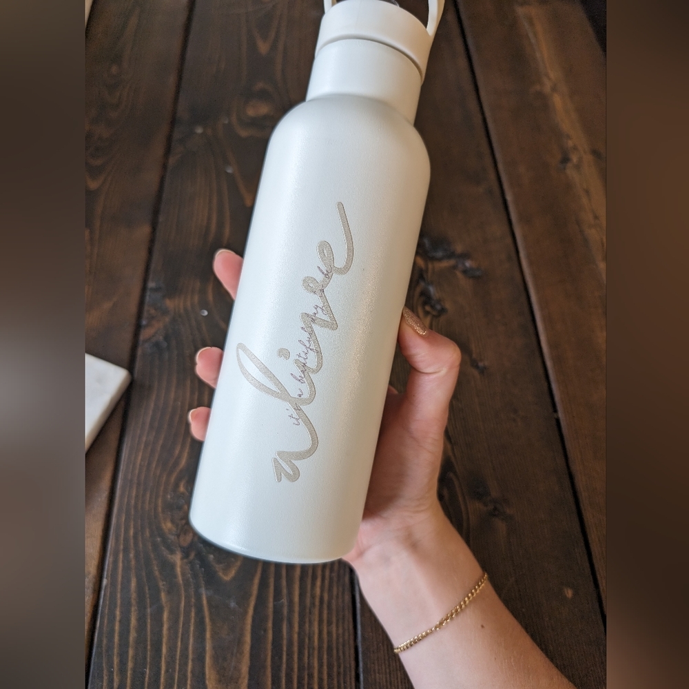 Gymshark Whitney Simmons collection water bottle